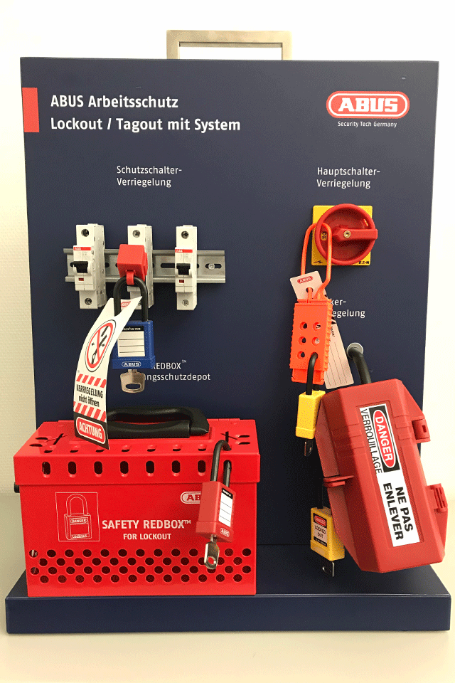 Lockout / Tagout mit System ©ABUS