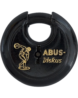 Het eerste ABUS DISKUS®-hangslot © ABUS