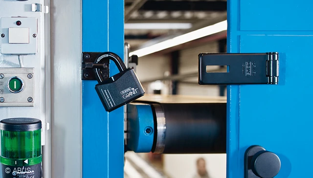 Our padlocks are highly tamper-proof and weatherproof © ABUS